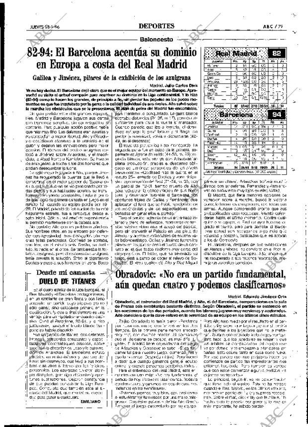 ABC MADRID 18-01-1996 página 79
