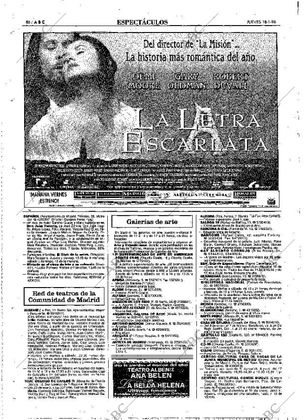 ABC MADRID 18-01-1996 página 84