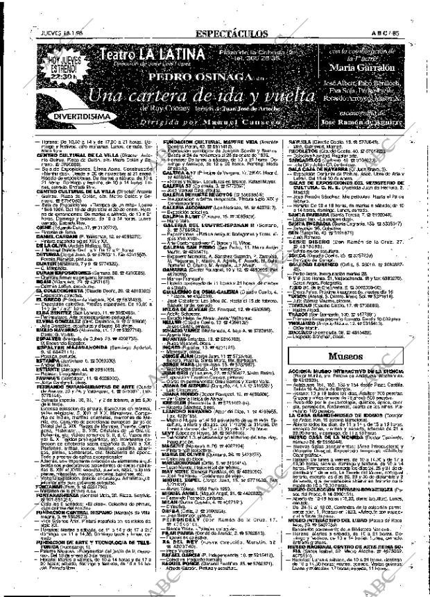 ABC MADRID 18-01-1996 página 85