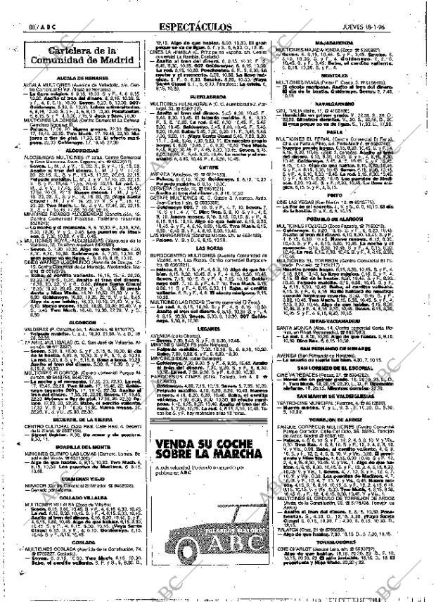 ABC MADRID 18-01-1996 página 88