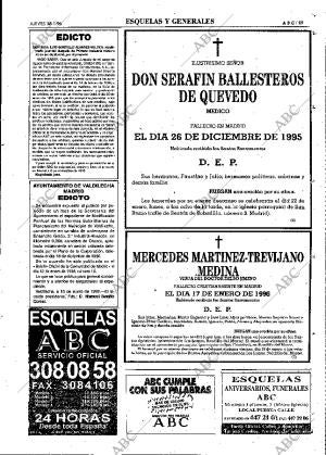 ABC MADRID 18-01-1996 página 89
