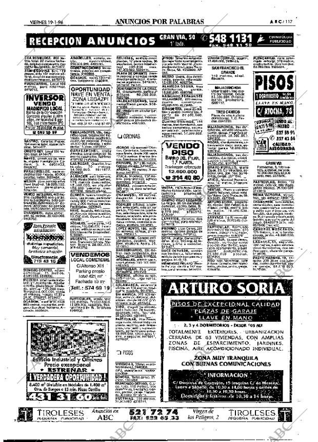 ABC MADRID 19-01-1996 página 117