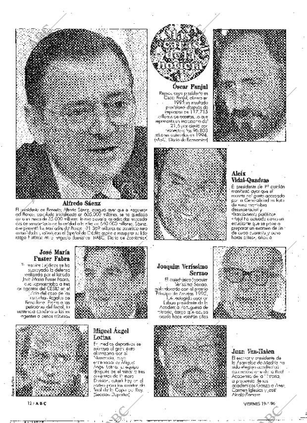 ABC MADRID 19-01-1996 página 12