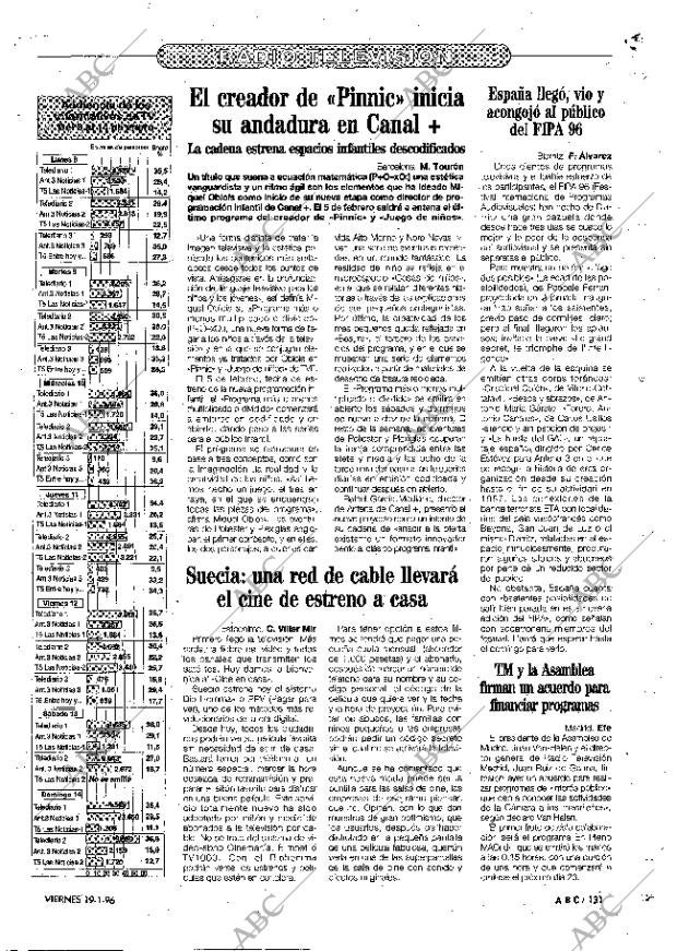 ABC MADRID 19-01-1996 página 131