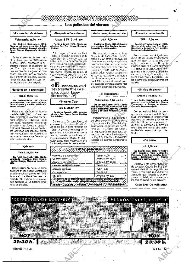 ABC MADRID 19-01-1996 página 133