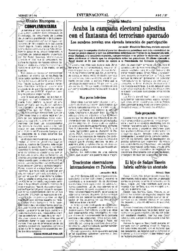 ABC MADRID 19-01-1996 página 37