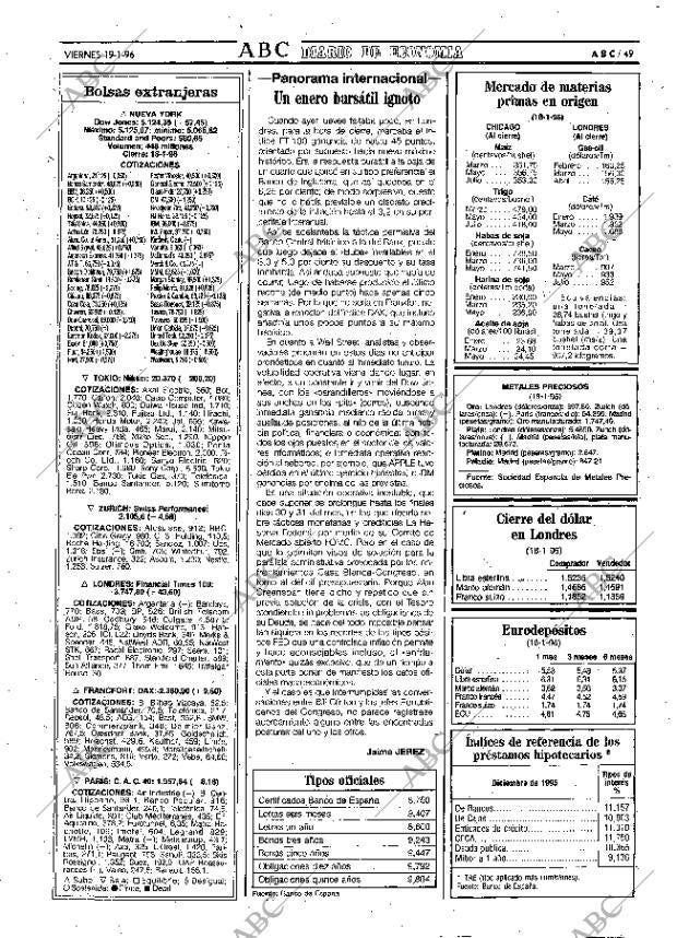 ABC MADRID 19-01-1996 página 49