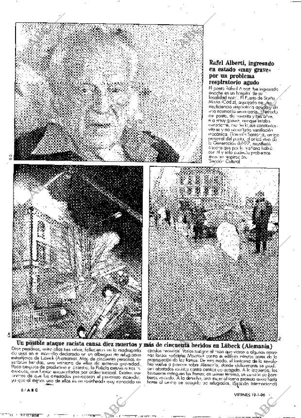 ABC MADRID 19-01-1996 página 6