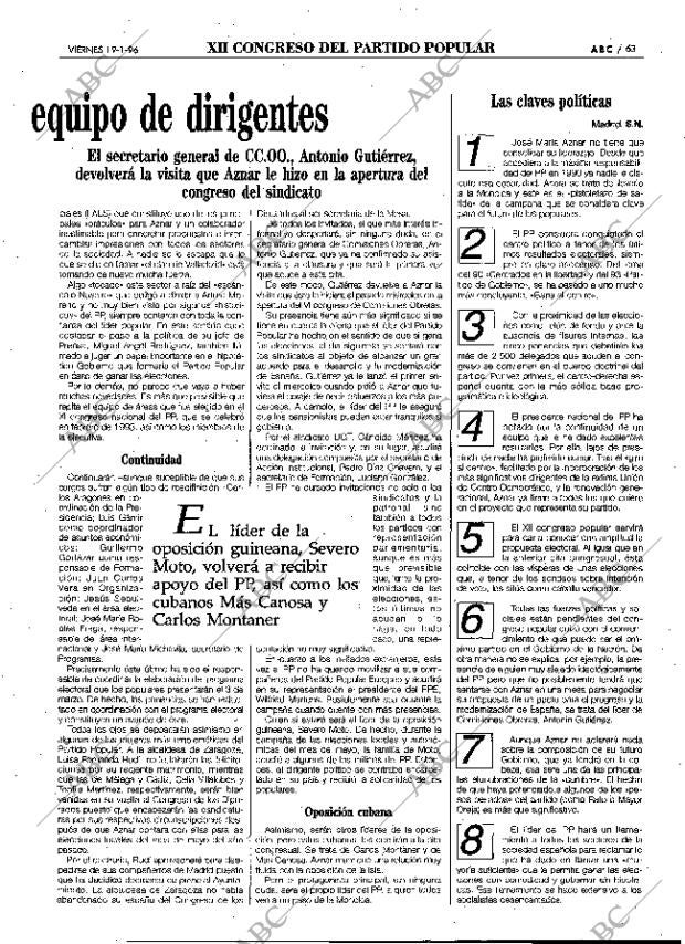 ABC MADRID 19-01-1996 página 63