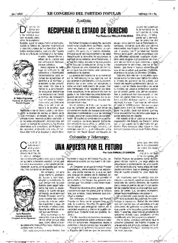 ABC MADRID 19-01-1996 página 64