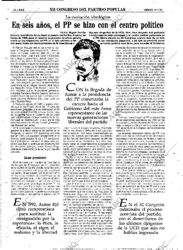 ABC MADRID 19-01-1996 página 76