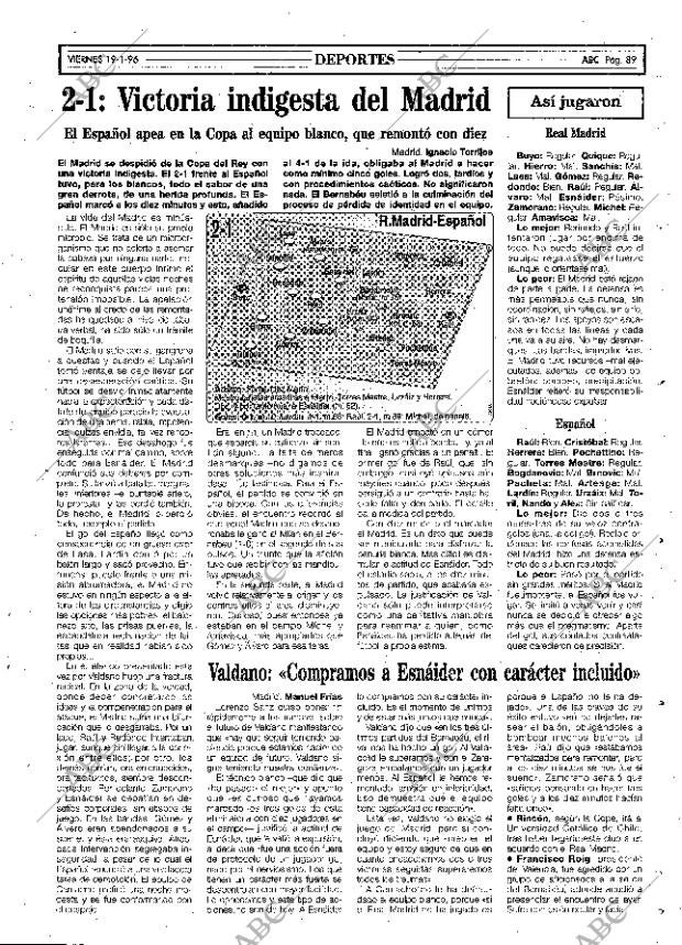 ABC MADRID 19-01-1996 página 89