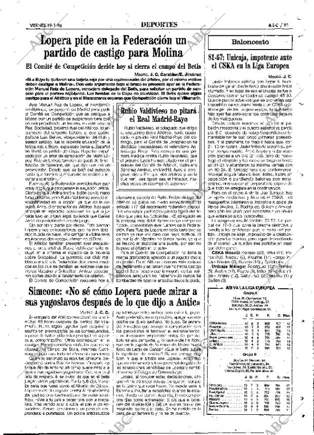 ABC MADRID 19-01-1996 página 91