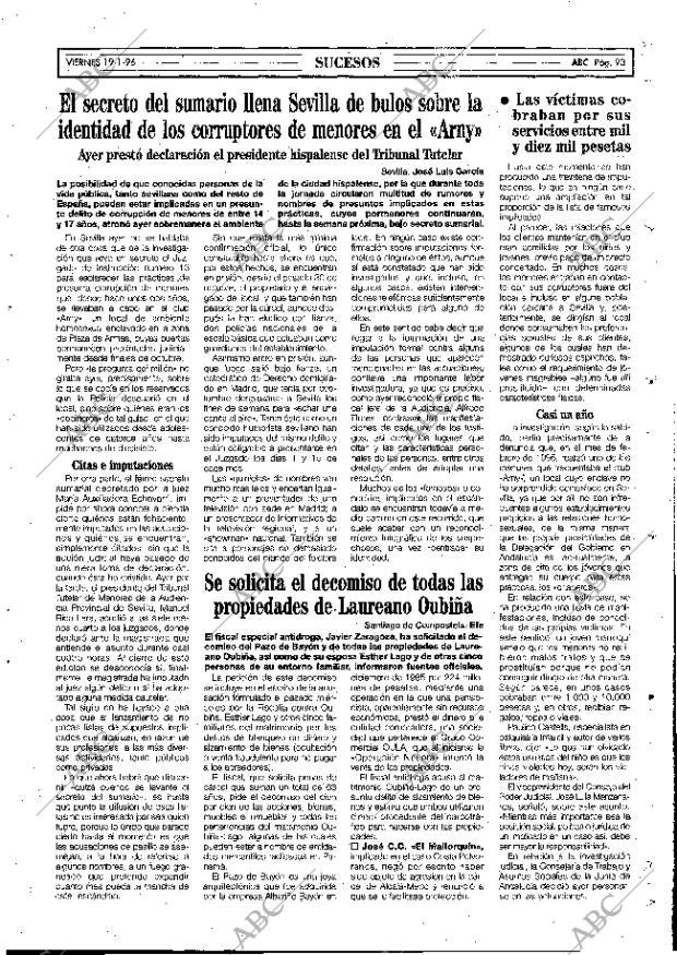 ABC MADRID 19-01-1996 página 93