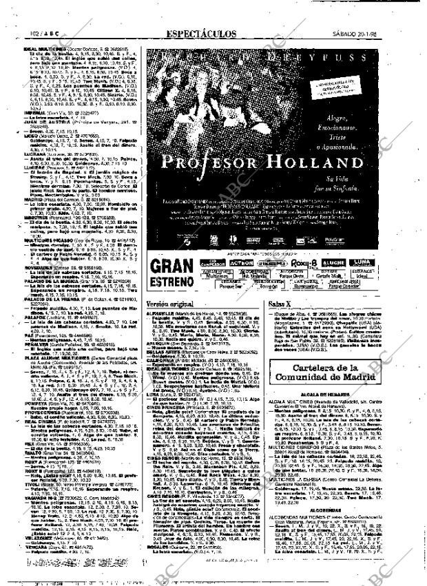 ABC MADRID 20-01-1996 página 102