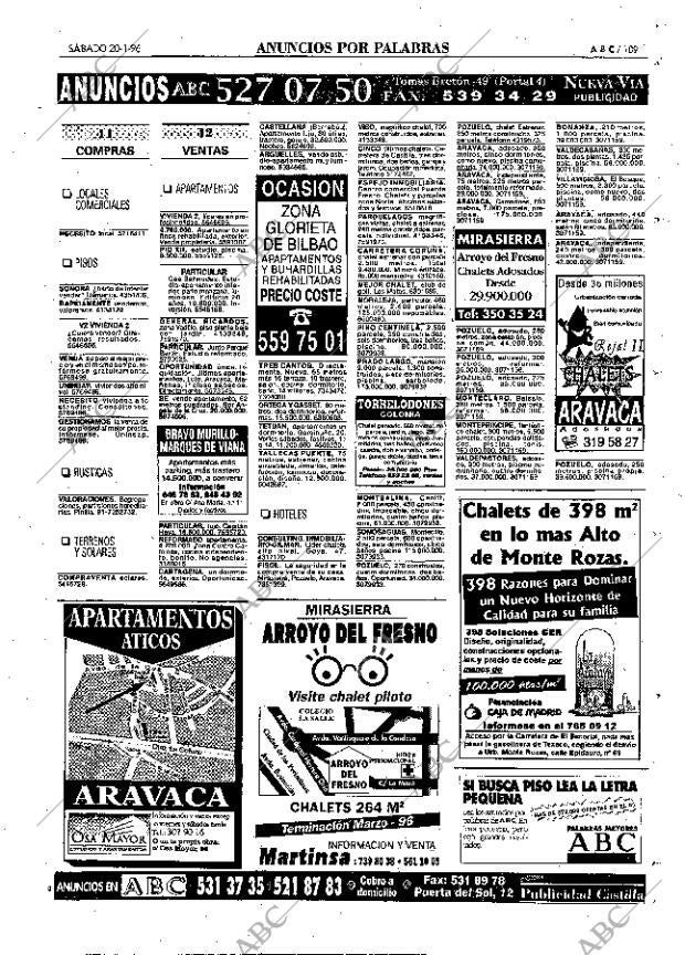 ABC MADRID 20-01-1996 página 109