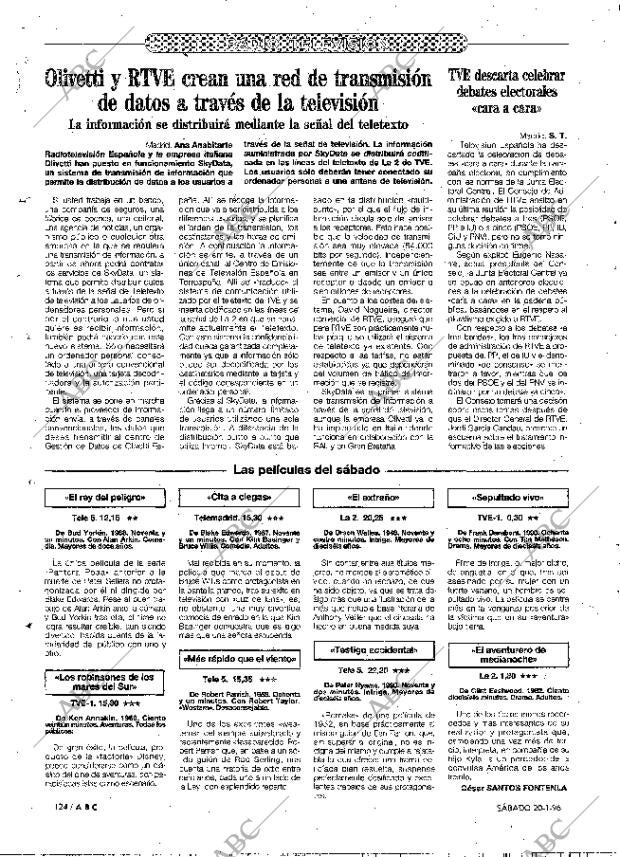 ABC MADRID 20-01-1996 página 124