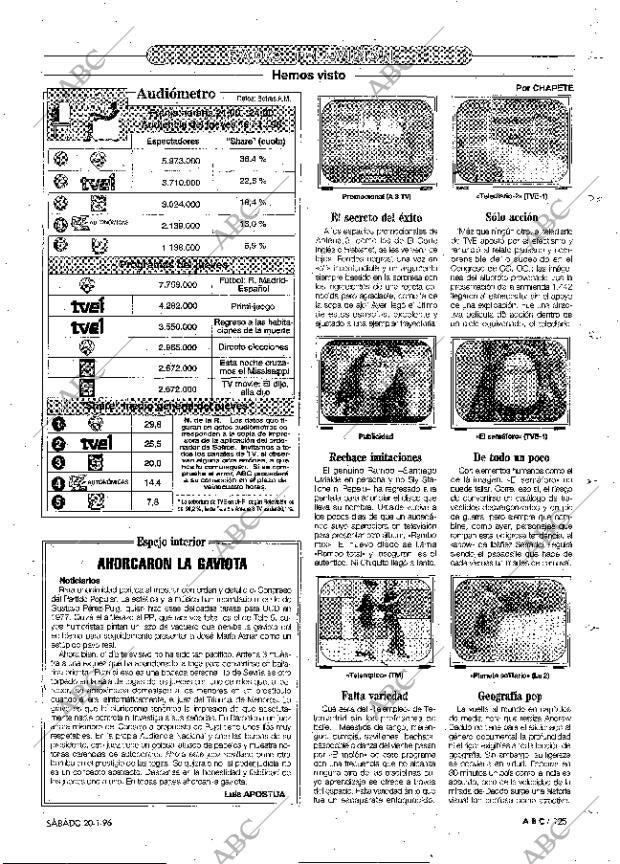 ABC MADRID 20-01-1996 página 125