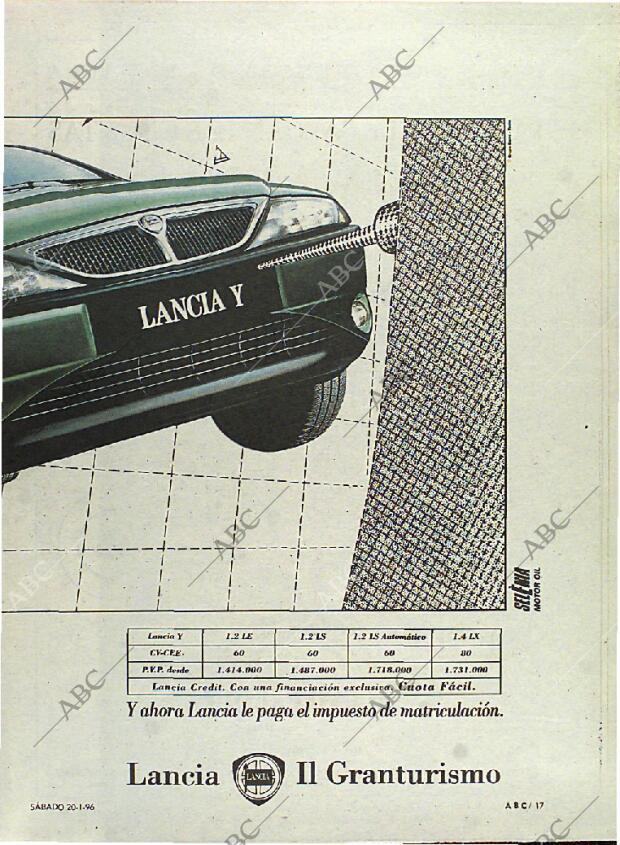 ABC MADRID 20-01-1996 página 17