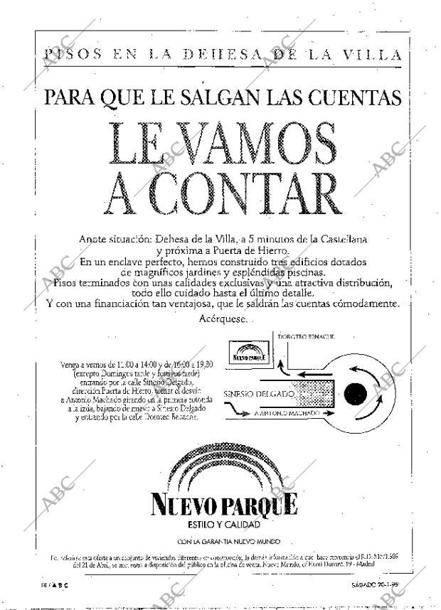 ABC MADRID 20-01-1996 página 18