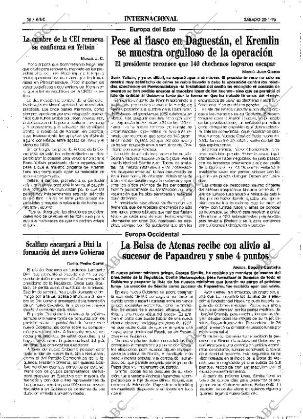 ABC MADRID 20-01-1996 página 38
