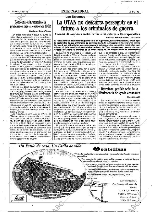 ABC MADRID 20-01-1996 página 43