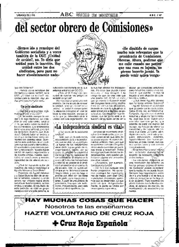 ABC MADRID 20-01-1996 página 47