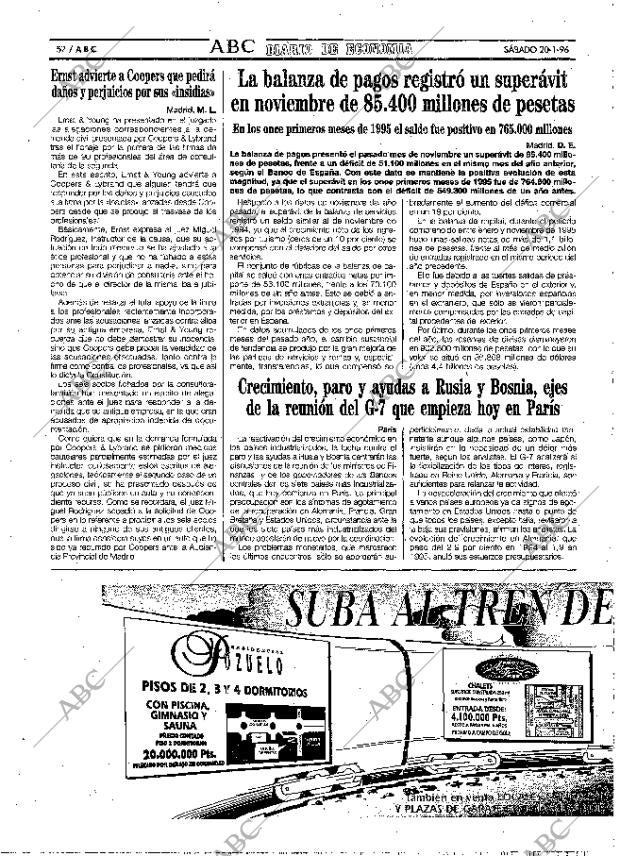 ABC MADRID 20-01-1996 página 52