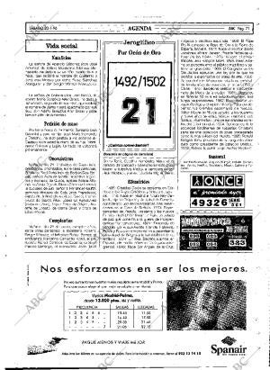 ABC MADRID 20-01-1996 página 71