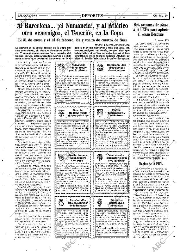 ABC MADRID 20-01-1996 página 89
