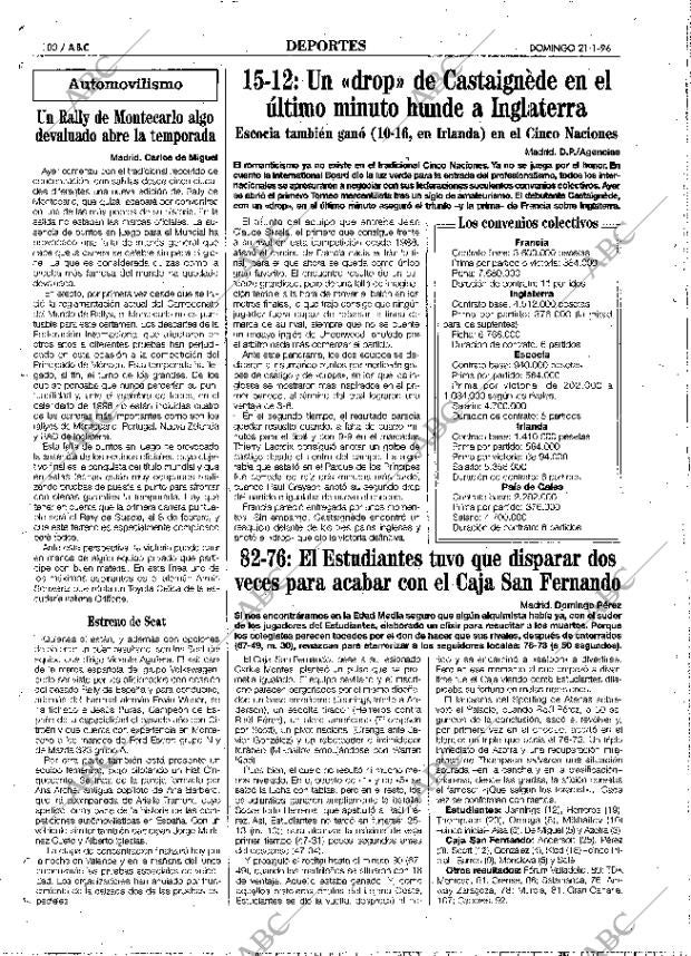 ABC MADRID 21-01-1996 página 100