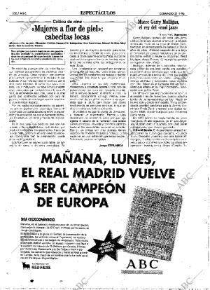 ABC MADRID 21-01-1996 página 102