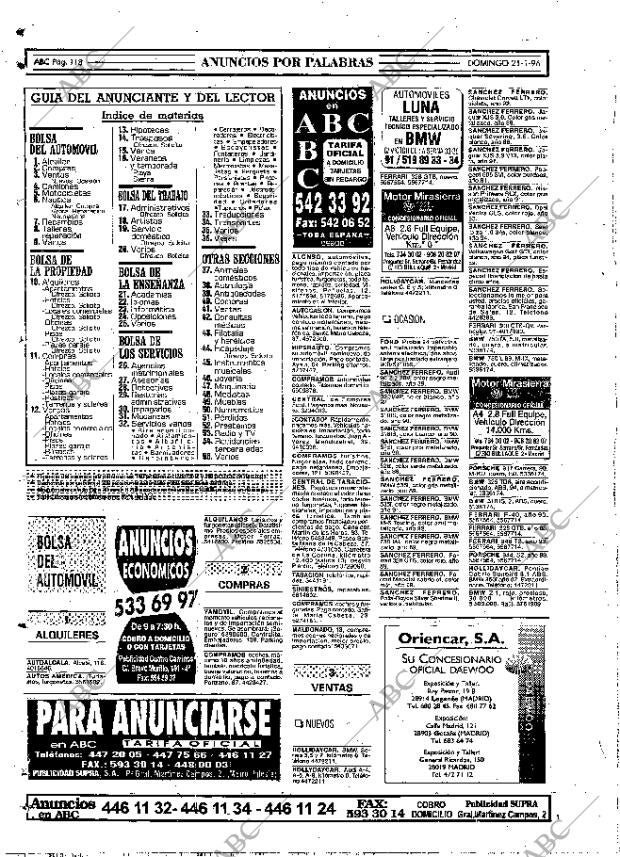 ABC MADRID 21-01-1996 página 118
