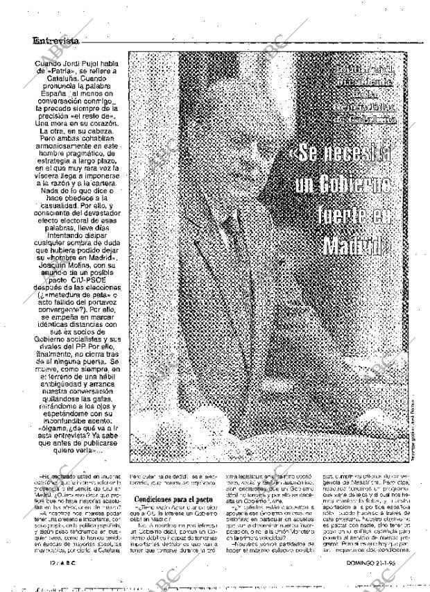 ABC MADRID 21-01-1996 página 12