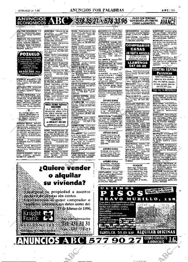 ABC MADRID 21-01-1996 página 133