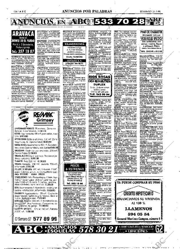 ABC MADRID 21-01-1996 página 134