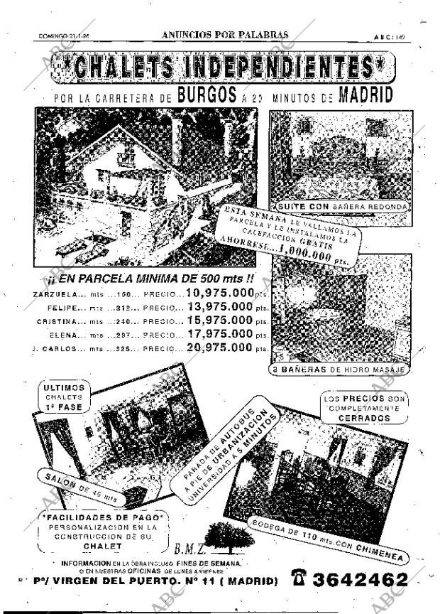 ABC MADRID 21-01-1996 página 149