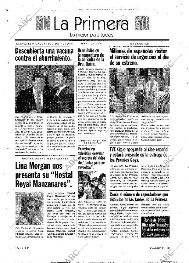 ABC MADRID 21-01-1996 página 154