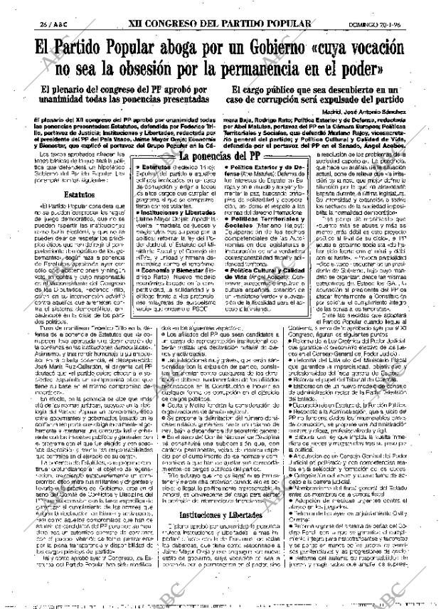 ABC MADRID 21-01-1996 página 26