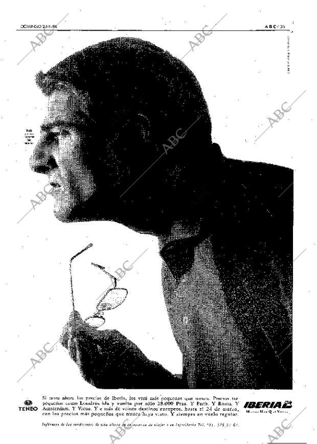 ABC MADRID 21-01-1996 página 33
