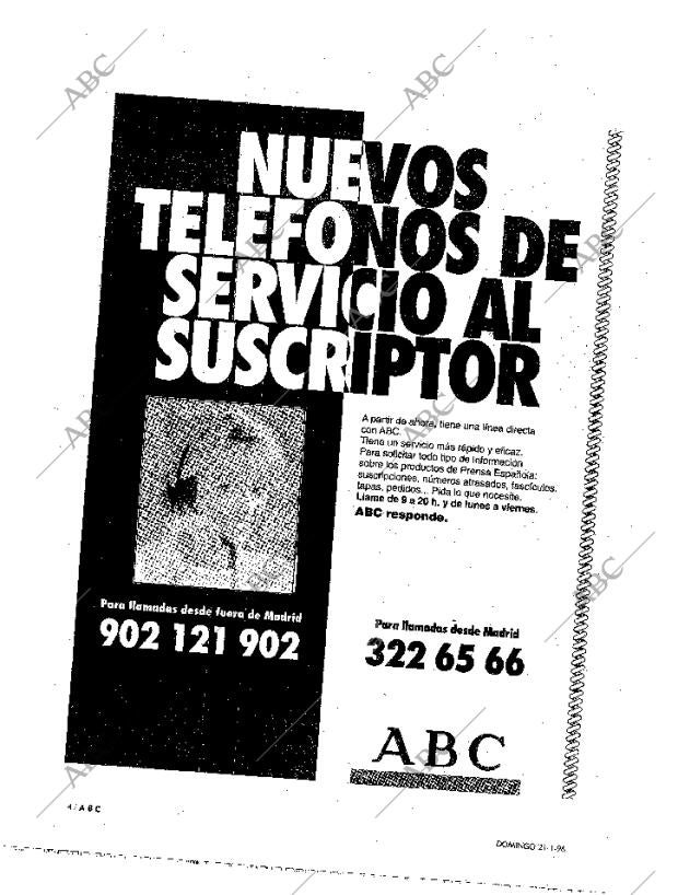ABC MADRID 21-01-1996 página 4