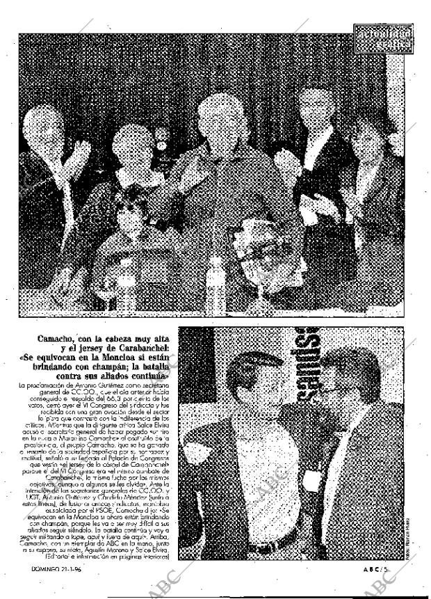 ABC MADRID 21-01-1996 página 5