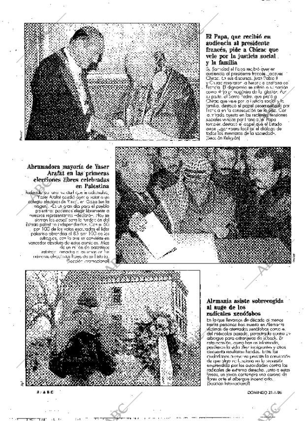 ABC MADRID 21-01-1996 página 8