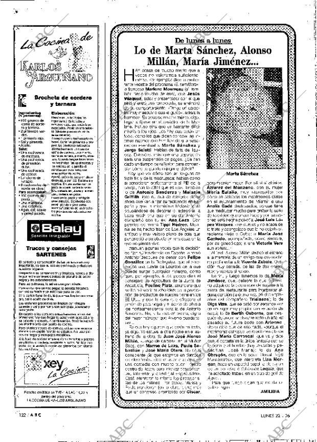 ABC MADRID 22-01-1996 página 122