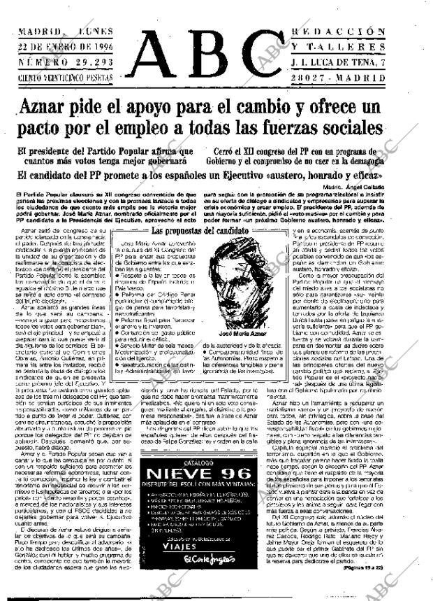 ABC MADRID 22-01-1996 página 13