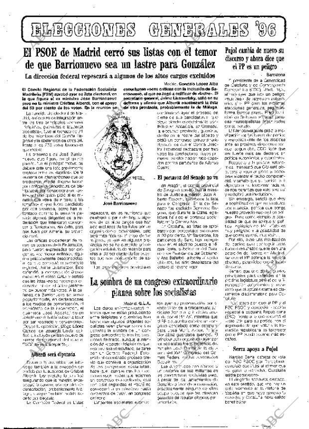 ABC MADRID 22-01-1996 página 23