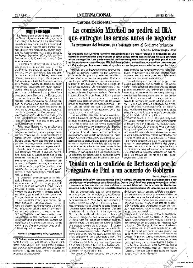ABC MADRID 22-01-1996 página 32