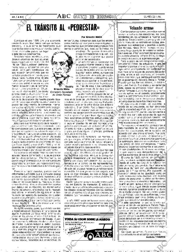 ABC MADRID 22-01-1996 página 44