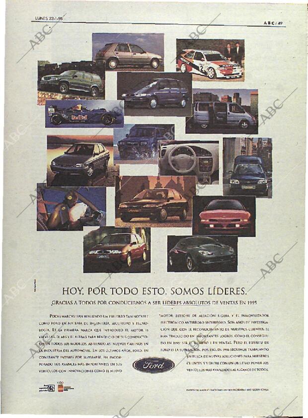 ABC MADRID 22-01-1996 página 49