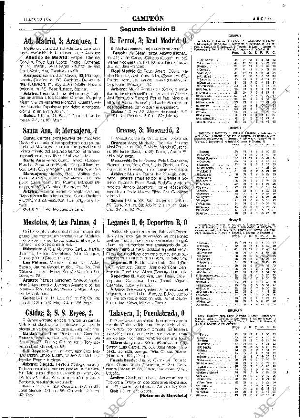 ABC MADRID 22-01-1996 página 75
